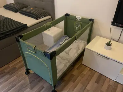 Ein Bett oder Betten in einem Zimmer der Unterkunft Modernes und behagliches Einliegerapartment, 50 qm-deine Ruheoase-