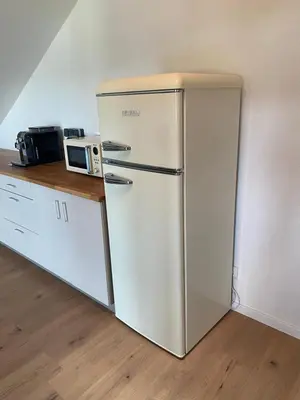 Küche/Küchenzeile in der Unterkunft Ferienwohnung Auf der Höhe