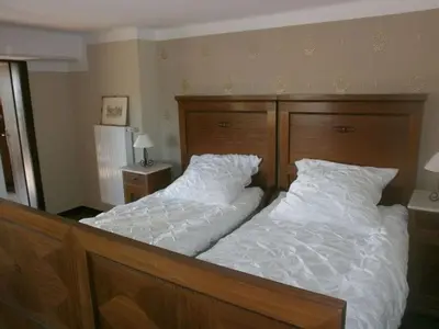 Ein Bett oder Betten in einem Zimmer der Unterkunft Country house Messerschmitt