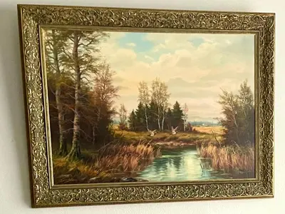 Naturlandschaft in der Nähe der Ferienwohnung