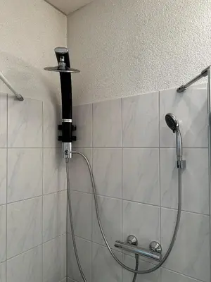 Ein Badezimmer in der Unterkunft Maisonettewohnung im Loft Stil mit wunderschöner Terrasse