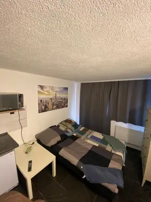 Ein Bett oder Betten in einem Zimmer der Unterkunft Somptueux Studio à Unterheinriet