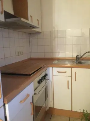 Küche/Küchenzeile in der Unterkunft Ferienwohnung Wetterisch