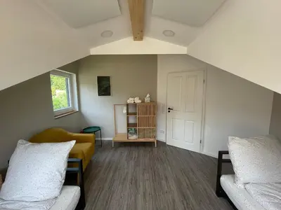 Ein Bett oder Betten in einem Zimmer der Unterkunft Smart Apartment Heidelberg