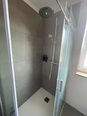 Ein Badezimmer in der Unterkunft Smart Apartment Heidelberg