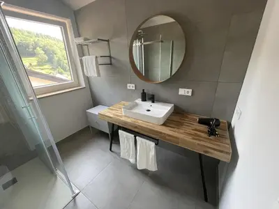Ein Badezimmer in der Unterkunft Smart Apartment Heidelberg