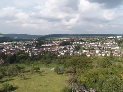 Naturlandschaft in der Nähe des Ferienhauses