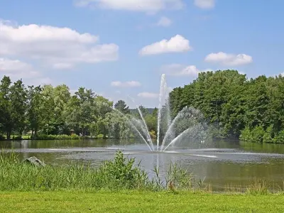 Naturlandschaft in der Nähe des Ferienhauses