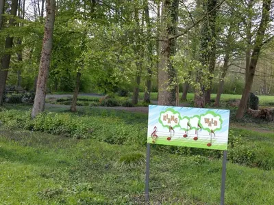 Ein Garten an der Unterkunft Haus Fernblick Apartment 2