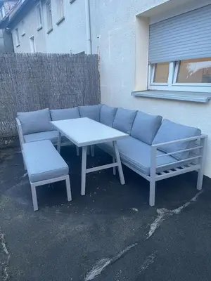 Ein Sitzbereich in der Unterkunft Easy Living Neckarsulm Zentrum