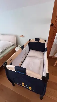 Ein Bett oder Betten in einem Zimmer der Unterkunft Ferienhaus Haisel Vier
