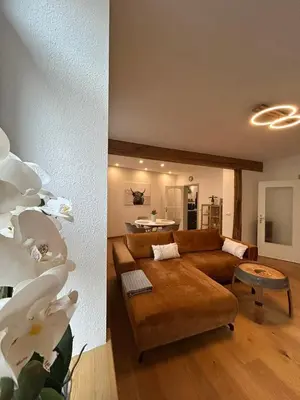 Küche/Küchenzeile in der Unterkunft Ferienhaus Haisel Vier