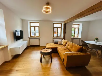TV/Unterhaltungsangebot in der Unterkunft Ferienhaus Haisel Vier