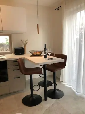 Küche/Küchenzeile in der Unterkunft Appartment SPATZENNEST