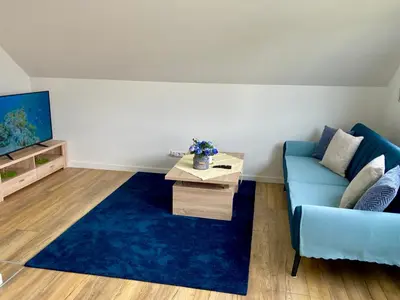 Ein Sitzbereich in der Unterkunft my HOME SWEET HOME