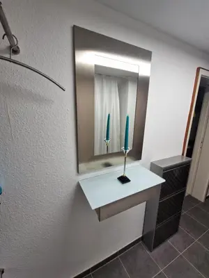 Ein Badezimmer in der Unterkunft Ferienwohnung im Pfälzerwald