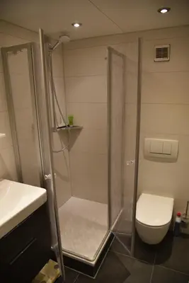 Ein Badezimmer in der Unterkunft Ferienwohnung im Pfälzerwald