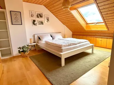 Ein Bett oder Betten in einem Zimmer der Unterkunft Apartment Minneburgblick