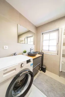 Grundriss der Unterkunft C&S Living I Wohnung I Balkon I Küche I Stellplatz