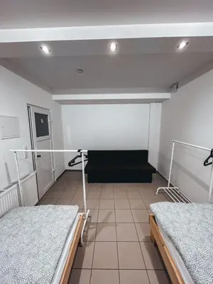 Ein Bett oder Betten in einem Zimmer der Unterkunft Dornfelder 2