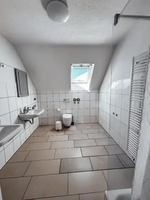 Ein Badezimmer in der Unterkunft Dornfelder 2