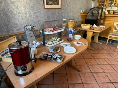 Essen in der Pension oder in der Nähe