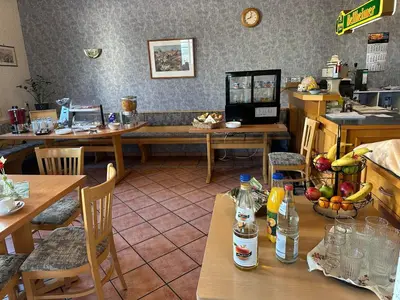 Essen in der Pension oder in der Nähe