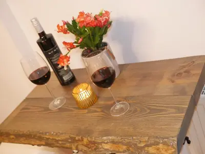 Getränke in der Unterkunft Ferienwohnung Apartment Fewo Alojamiento Casa Demy