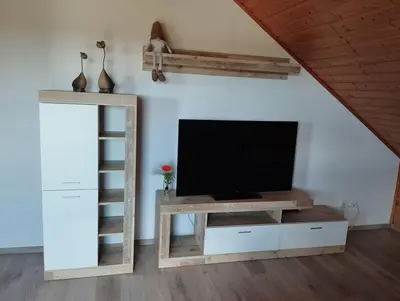 TV/Unterhaltungsangebot in der Unterkunft Ferienwohnung Zur Schönen Aussicht