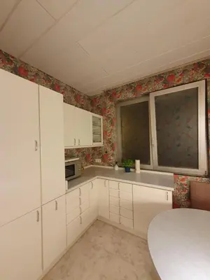 Küche/Küchenzeile in der Unterkunft Gemütliche Ferienwohnung direkt an der Uniklinik Mainz