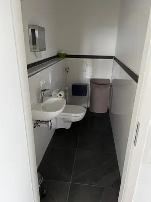 Ein Badezimmer in der Unterkunft Boardinghouse Friolzheim