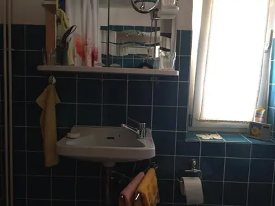 Ein Badezimmer in der Unterkunft FerienResidenz M.J.S. Blanctanneur