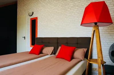 Ein Bett oder Betten in einem Zimmer der Unterkunft LENASTAY I Apartment mit Parkplatz & High-Speed-WLAN Zentrum Kaiserslautern