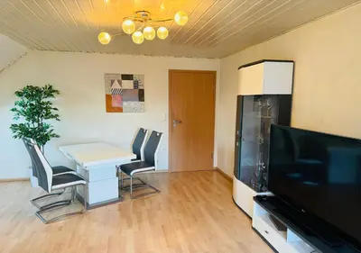 Grundriss der Unterkunft Ferienunterkunft Monteurwohnung Hagenbach