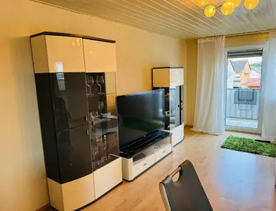 Grundriss der Unterkunft Ferienunterkunft Monteurwohnung Hagenbach