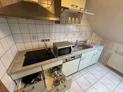 Grundriss der Unterkunft Ferienunterkunft Monteurwohnung Hagenbach