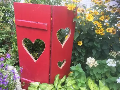 Ein Garten an der Unterkunft Ferienwohnung Helena