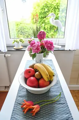 Essen in der Ferienwohnung oder in der Nähe