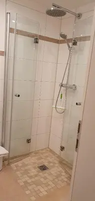 Ein Badezimmer in der Unterkunft Gästehaus Ringhof