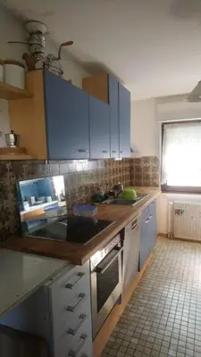 Küche/Küchenzeile in der Unterkunft Unser Haus am Weinberg