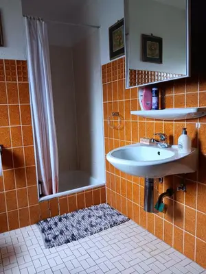 Ein Badezimmer in der Unterkunft Unser Haus am Weinberg