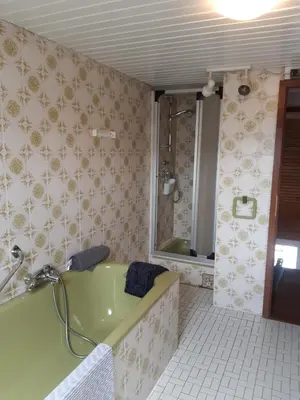 Ein Badezimmer in der Unterkunft Ferienwohnung Frank