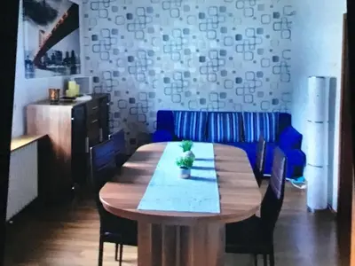 Küche/Küchenzeile in der Unterkunft Ferienwohnung Frank
