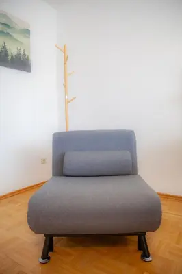 Ein Sitzbereich in der Unterkunft albview - zentral - modern - Nähe Kur- Rehaklinik - Albtherme