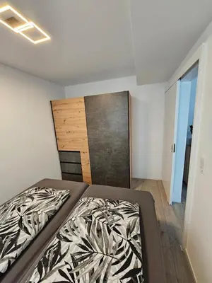 Ein Bett oder Betten in einem Zimmer der Unterkunft Edenkobener Retreat
