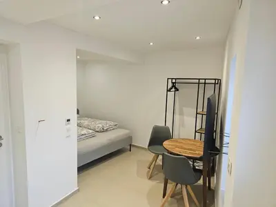 Ein Bett oder Betten in einem Zimmer der Unterkunft Edenkobener Retreat