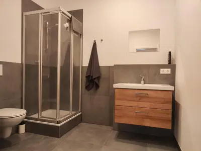 Ein Badezimmer in der Unterkunft Apartments Leimen