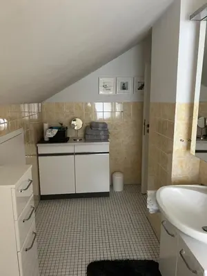 Ein Badezimmer in der Unterkunft schönes Studio für Ihren Kurzurlaub in Miltenberg