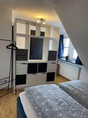 Küche/Küchenzeile in der Unterkunft Ferienwohnung am Kelterplatz