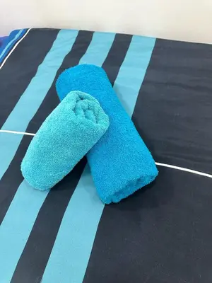Ein Bett oder Betten in einem Zimmer der Unterkunft Pension Hanna